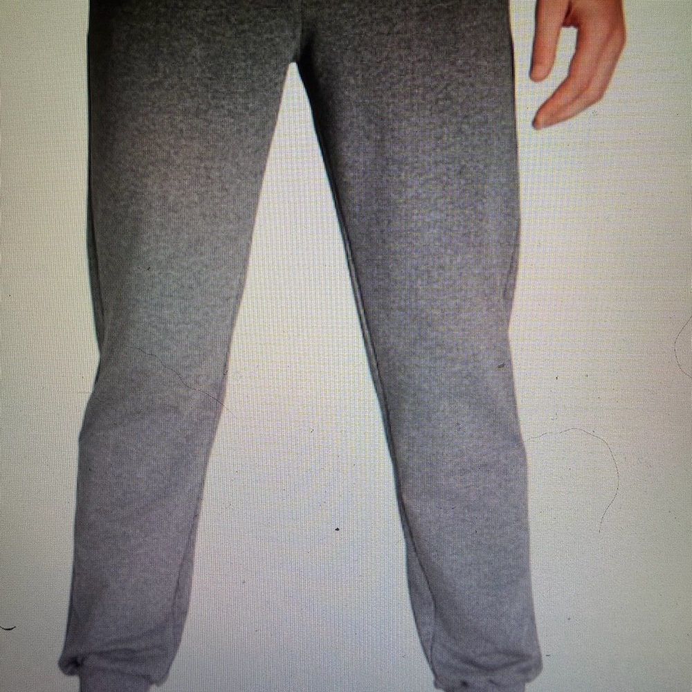 Men's Gray Jogger Pants medium 32”length